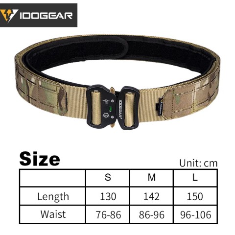 IDOGEAR 2 Inch Tactical Belt 